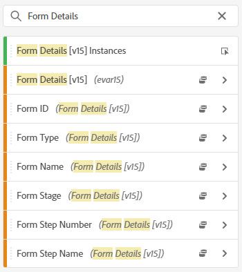 in adobe analytics each classification of an evar appears as its own dimension, the name of the parent evar appears in brackets